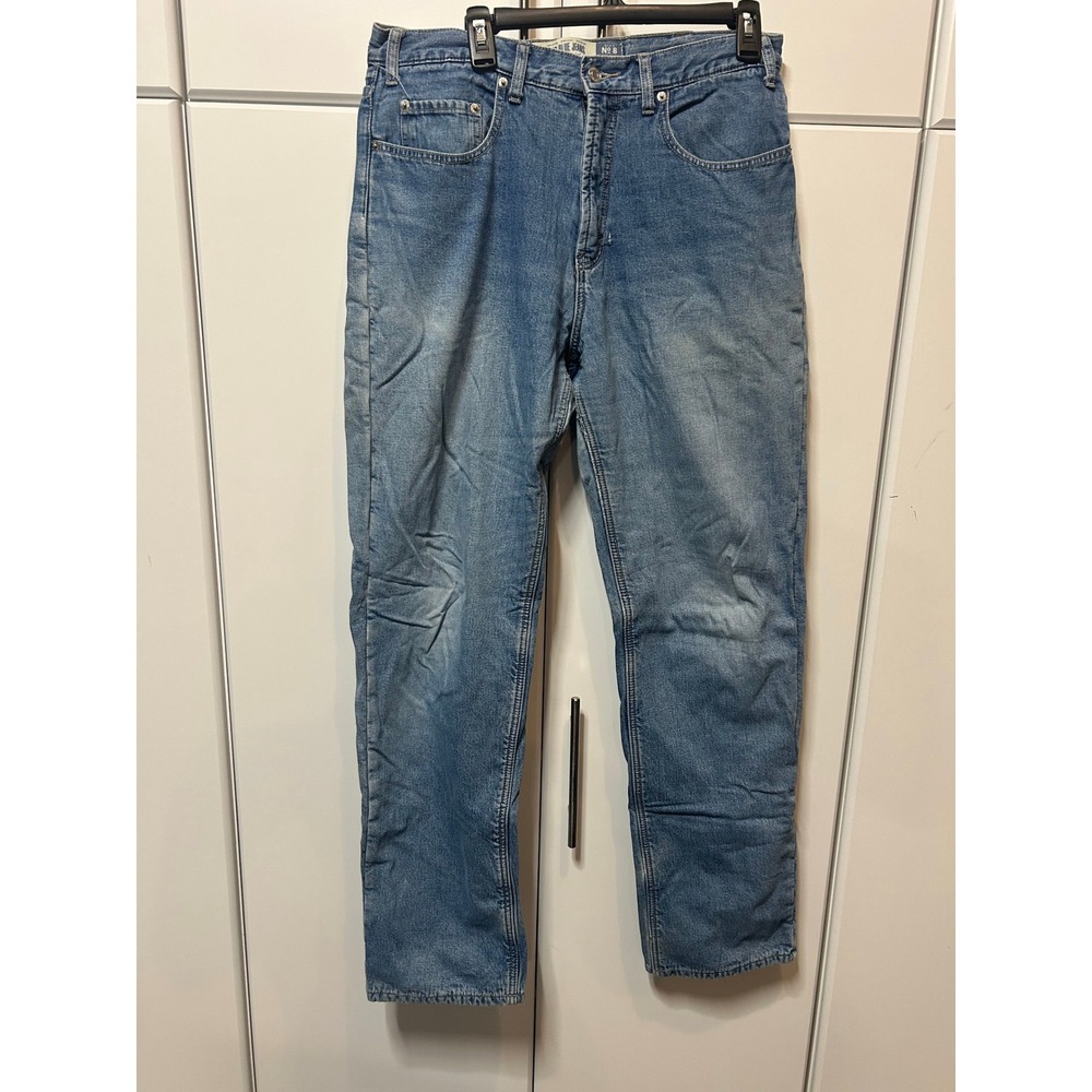 Vintage Gap Blue Jeans No 8 RLX Relaxed Fit Denim Medium Wash Mens 100% Cotton
